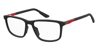 Designer Men Under Armour Eyeglasses: UA 5008/G - Matte Black- SpecSMART Eye Clinic (Diagonal View)